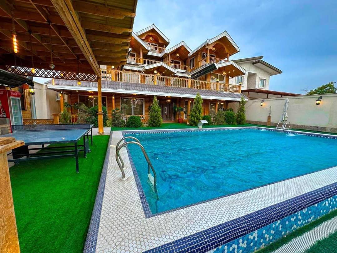 اجاره ویلا 6 خوابه مستر با استخر در کردان