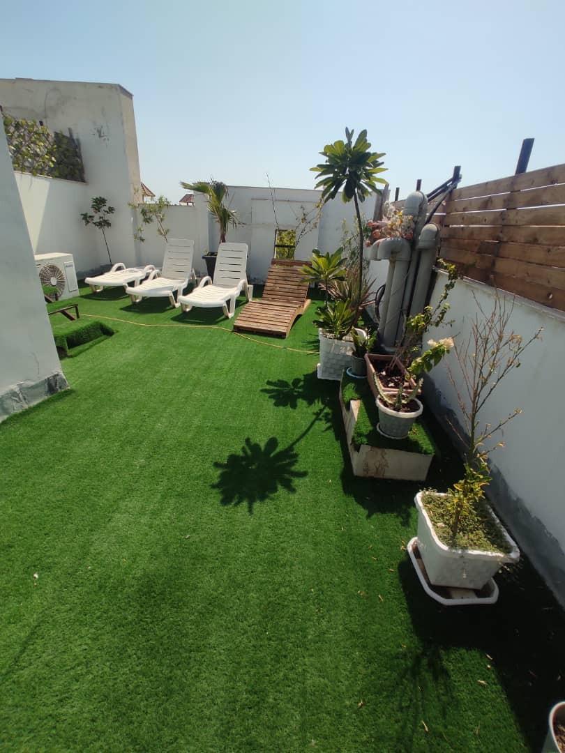 سوییت دوبلکس تک خواب دارای روف گاردن