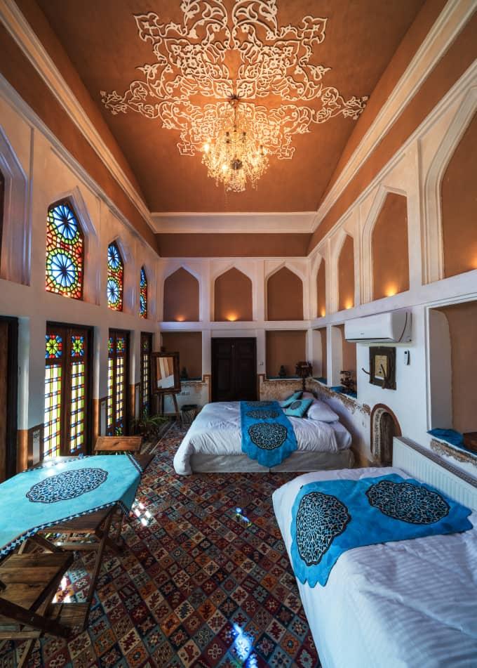 بوتیک هتل سنتی توریستی گیوا در یزد
