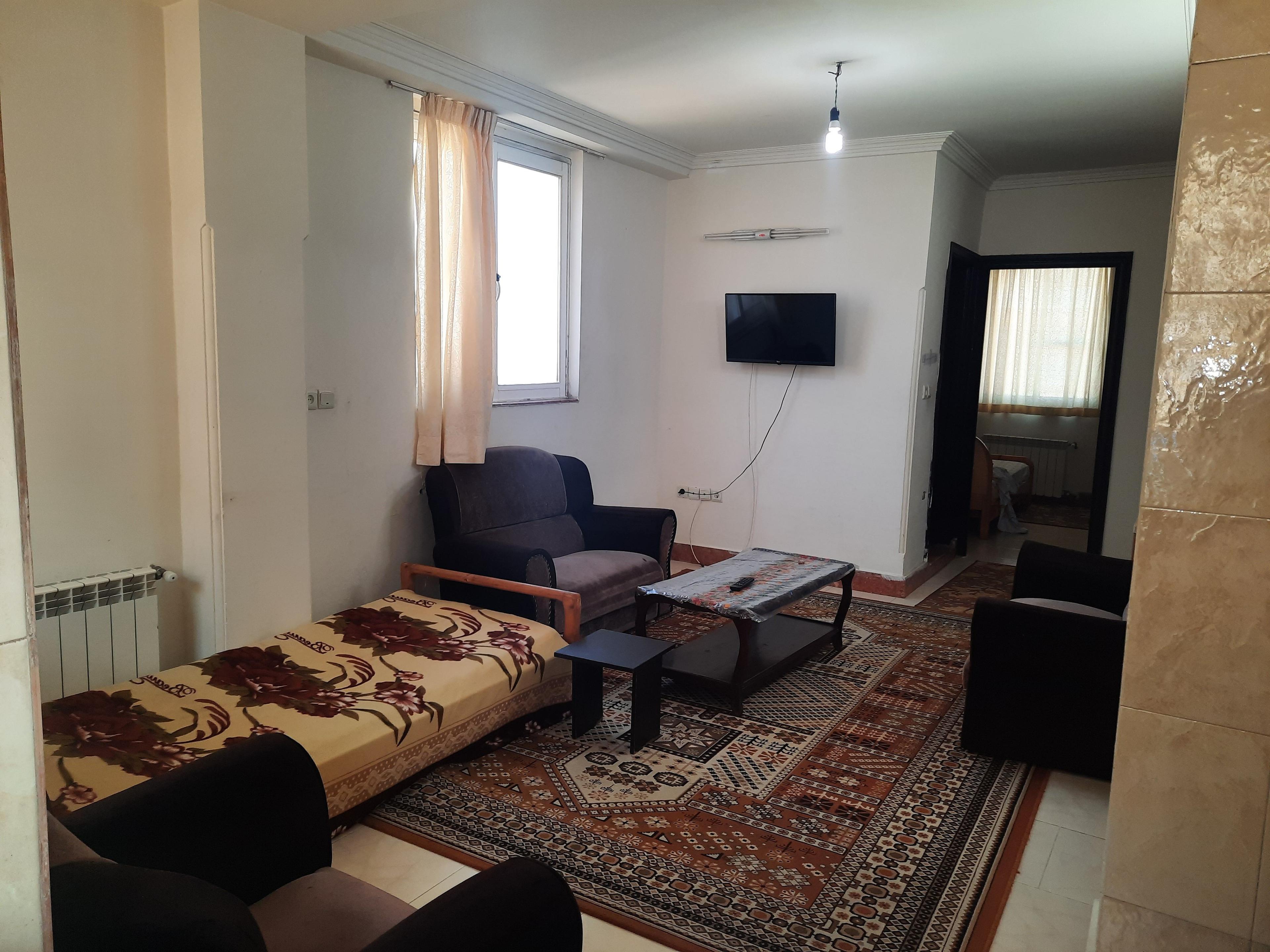 واحد تک خوابه تراس دار دید دریا