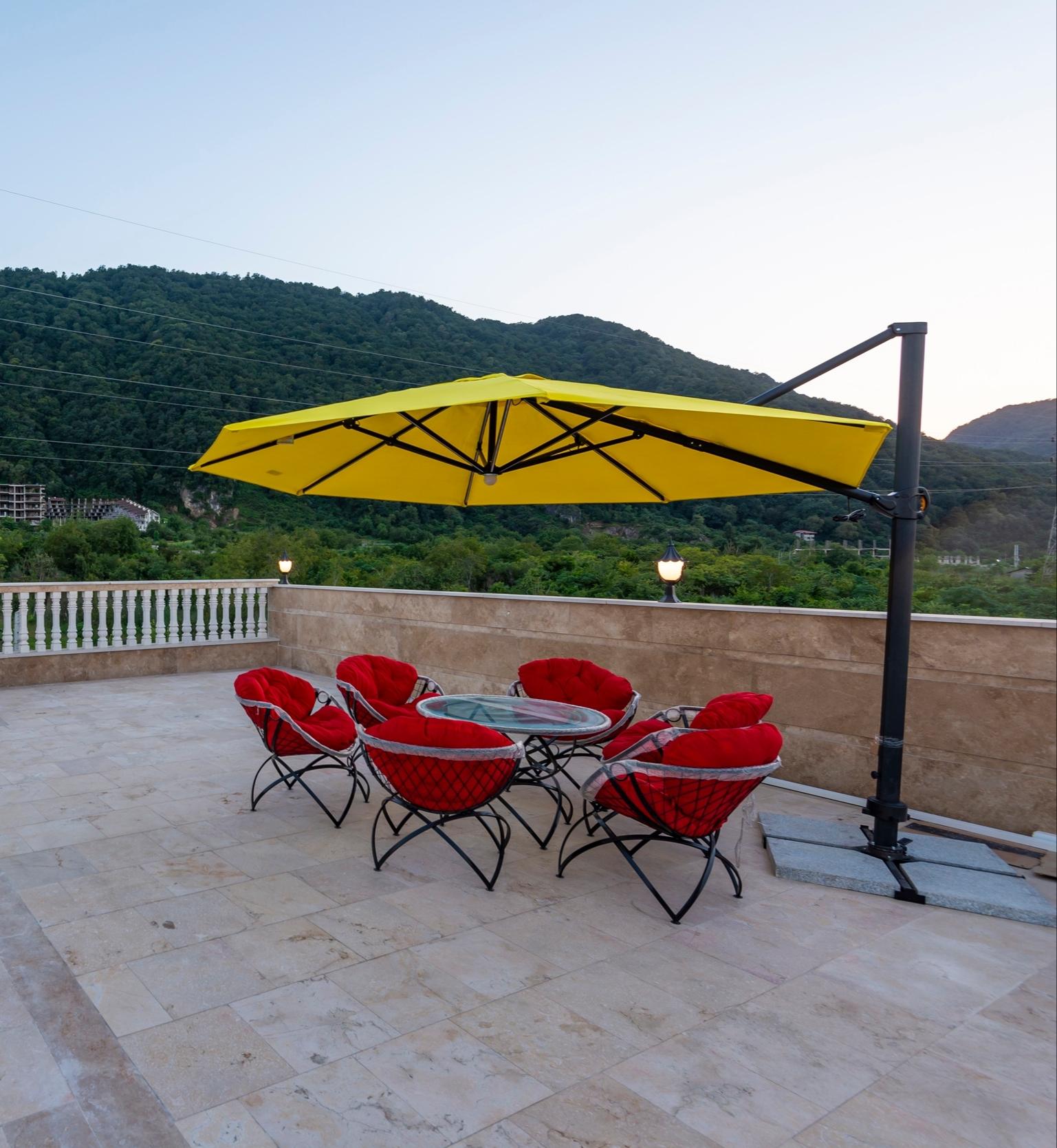 عمارت جنگلی پارادایس با استخر آبگرم