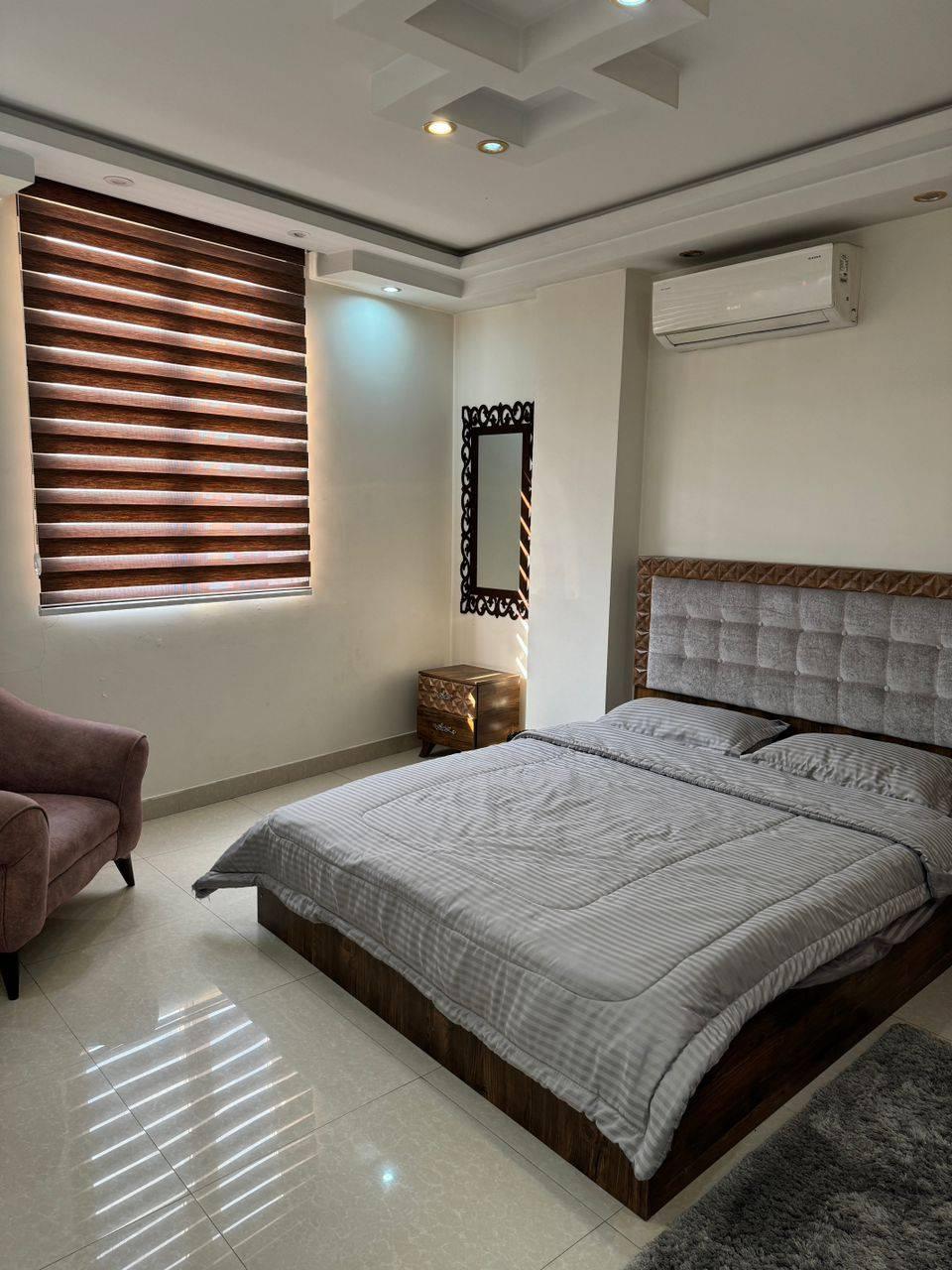 رزرو آپارتمان مبله دو خوابه در پاسداران 120 متری