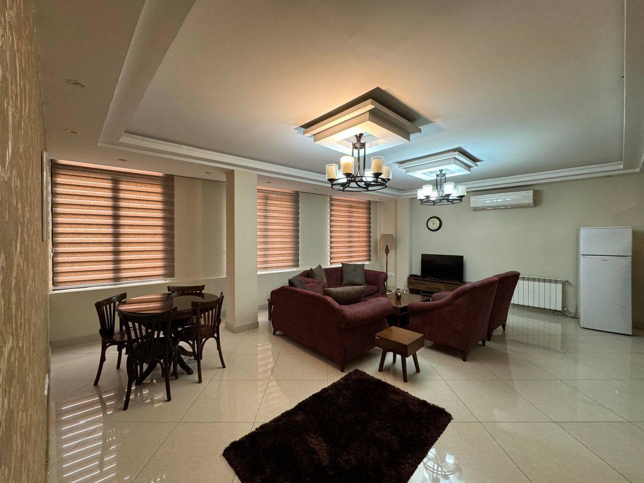 رزرو آپارتمان مبله دو خوابه در پاسداران 120 متری