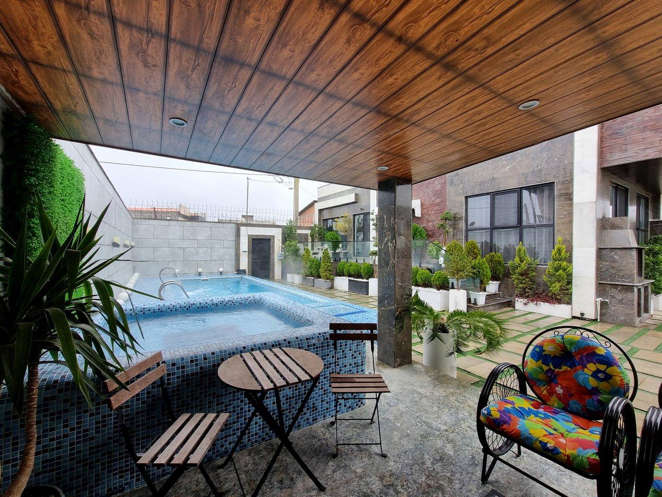 ویلای تریپلکس سیترین با استخر روباز و سرپوشیده