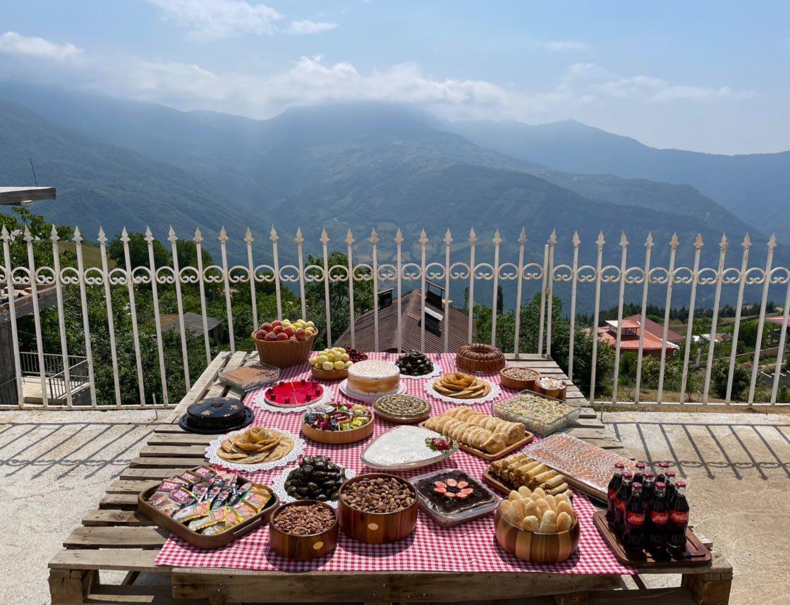 ویلای کوهستانی با چشم اندازی محشر