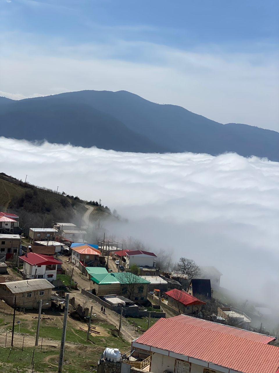 ویلای کوهستانی با چشم اندازی محشر