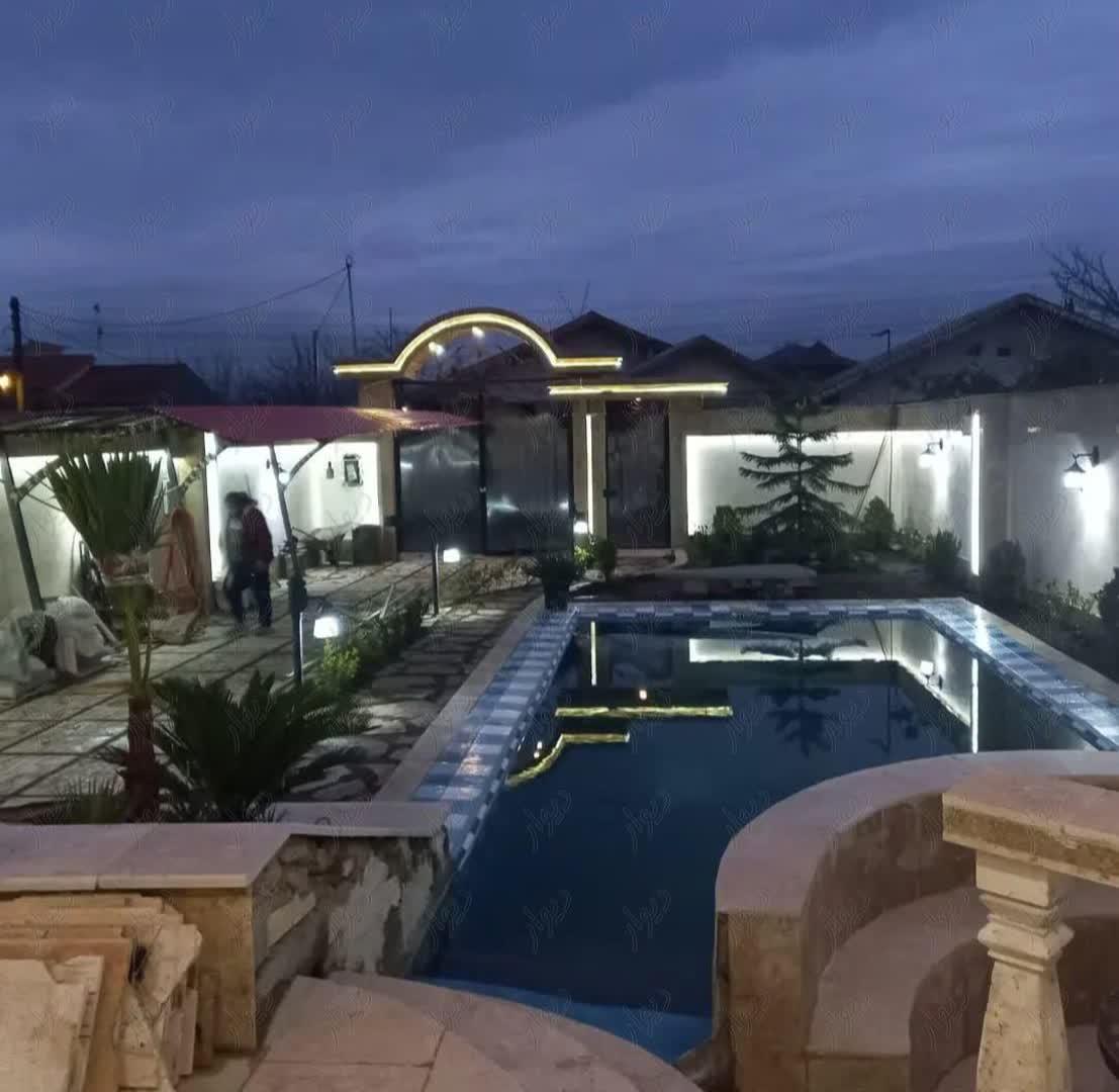 ویلا لاکچری با استخر با ابگرم در چمخاله