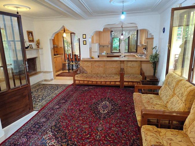 ویلا دو خوابه جنگلی چمن1 در کلاردشت