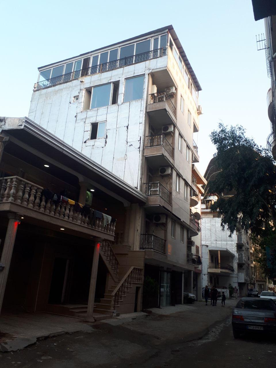 واحد تک خوابه تراس دار دید دریا