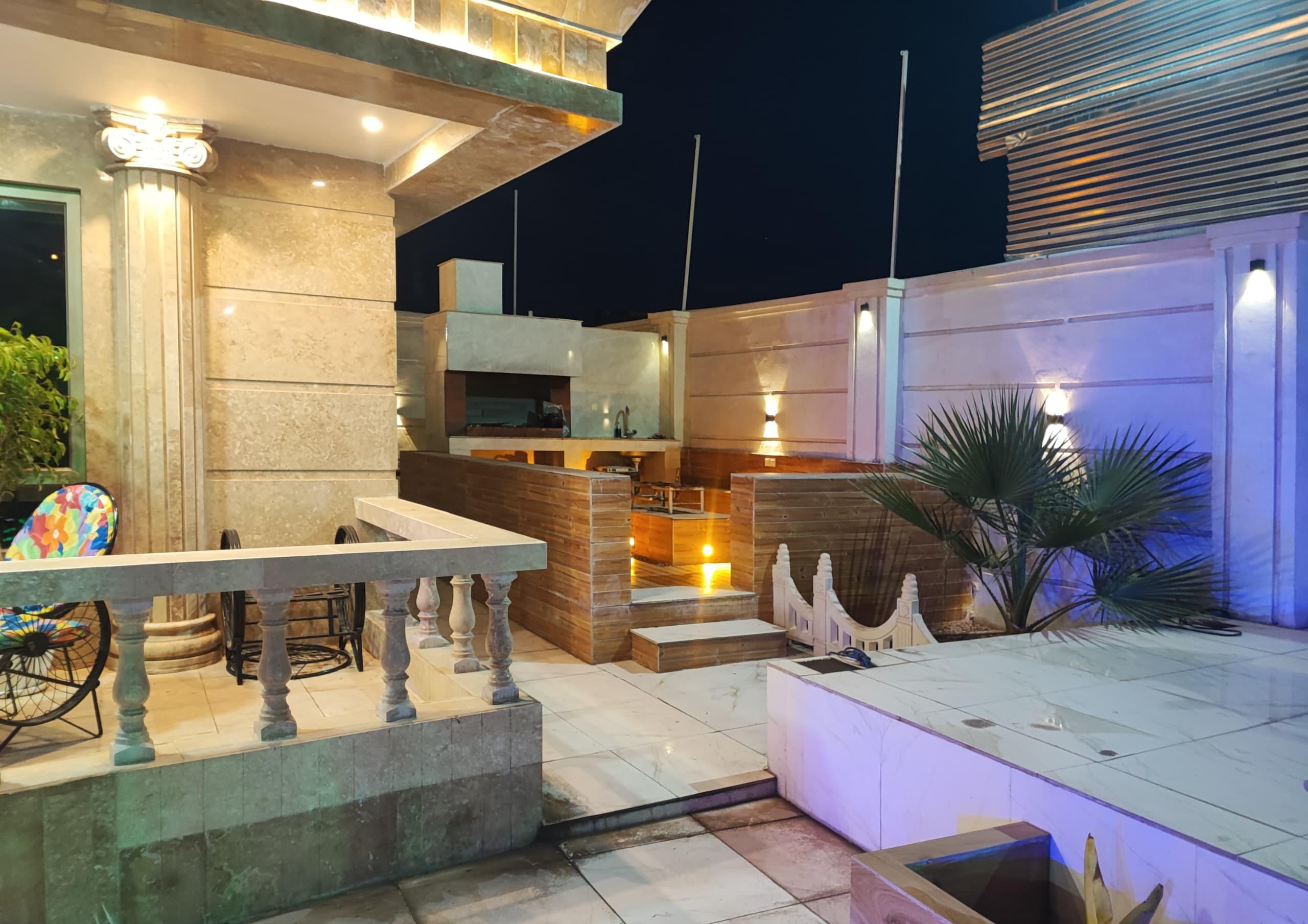 عمارت سوپر لاکچری ۵ خوابه معین پالاس