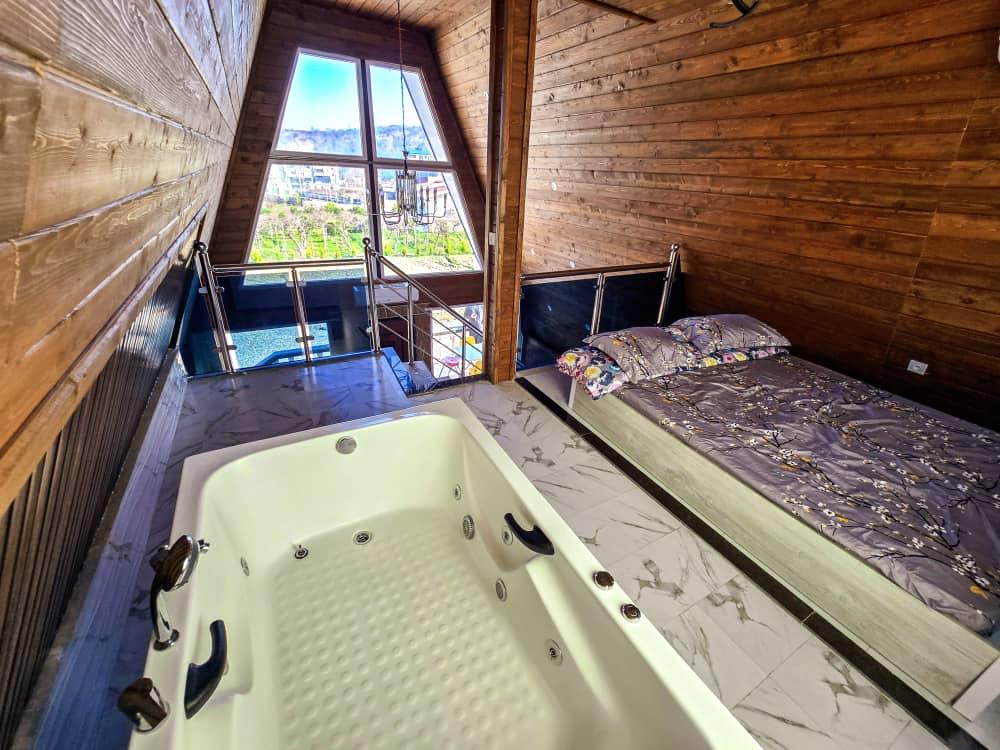 اجاره ویلایی سوئیسی دو خوابه آرام