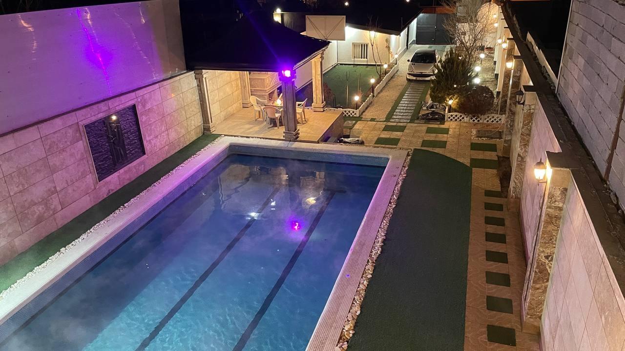 ویلا استخر آب گرم کردان زعفرانیه