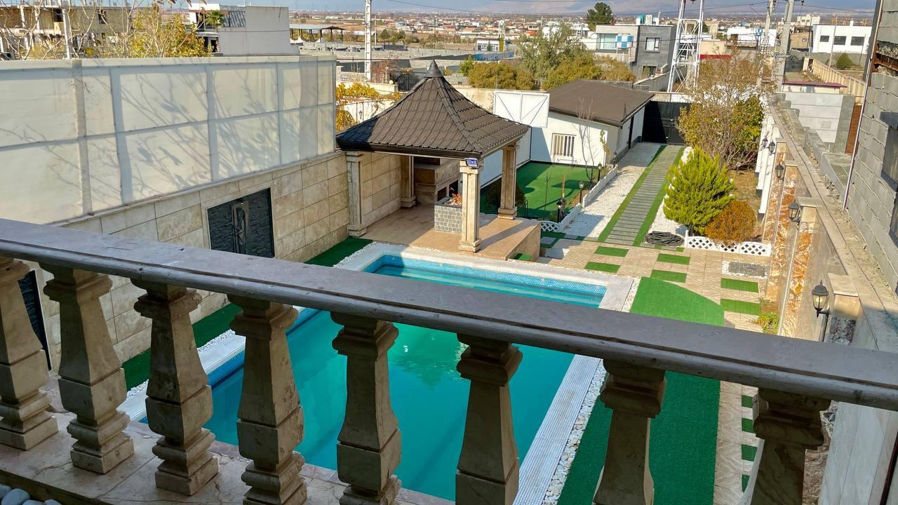 ویلا استخر آب گرم کردان زعفرانیه