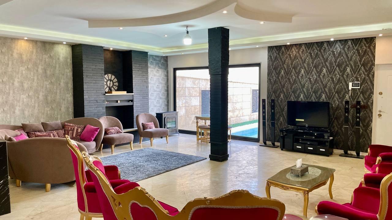 ویلا استخر آب گرم کردان زعفرانیه