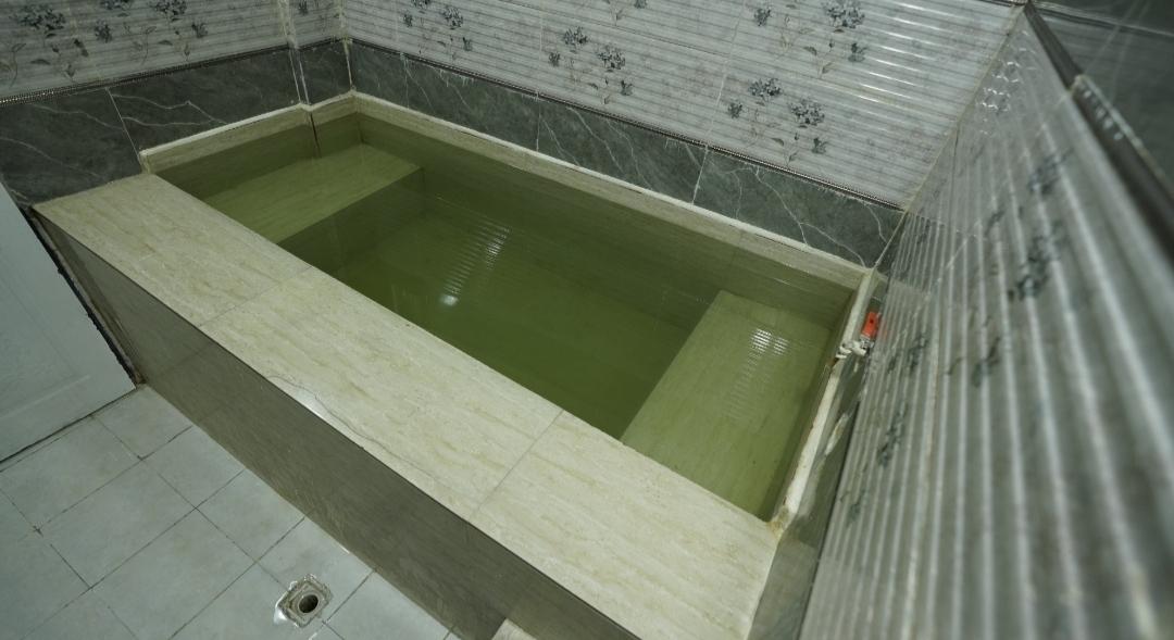 دوخوابه با حوضچه آبگرم گوگردی لاریجان