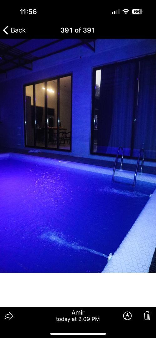 ویلای دو خوابه نوساز با استخر آب گرم