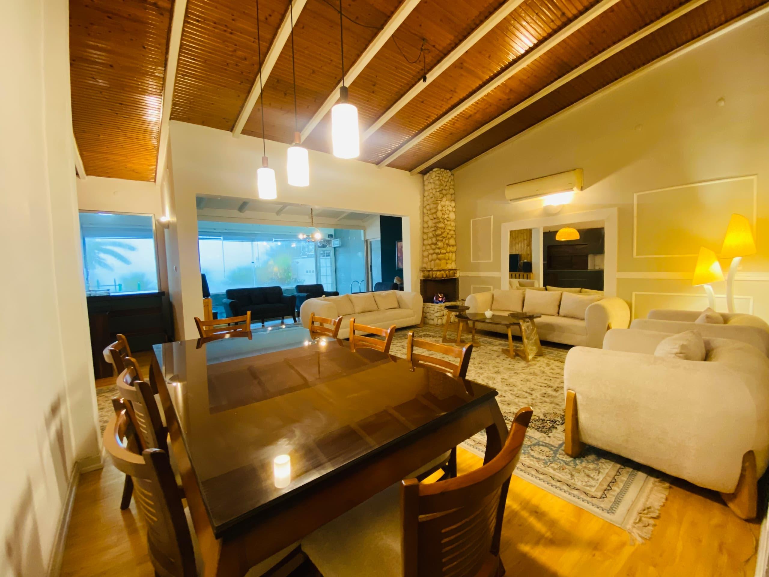 عمارت فانوس استخر جکوزی ساحل اختصاصی