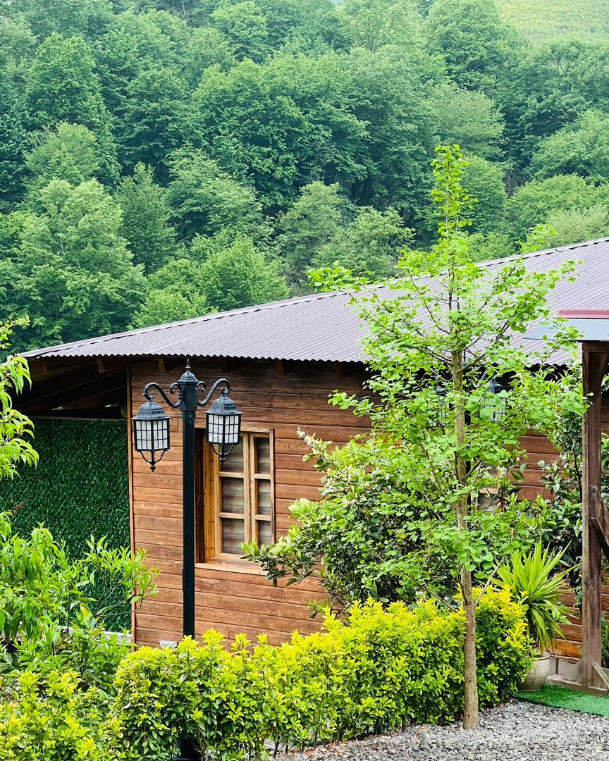 رزرو کلبه جنگلی دهلی جکوزی دار در رامسر واحد کلاسیک