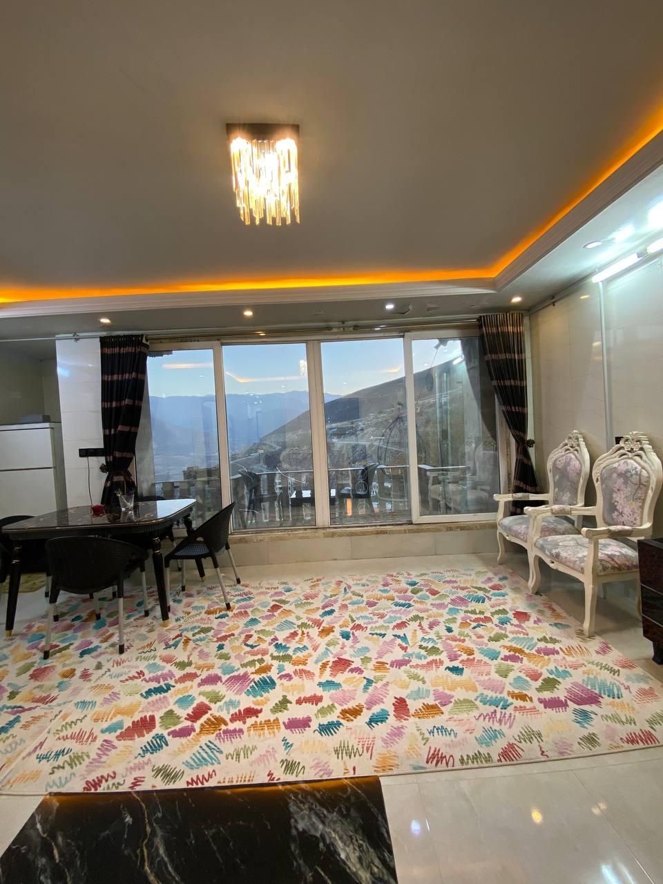 دوخوابه با حوضچه آبگرم گوگردی لاریجان