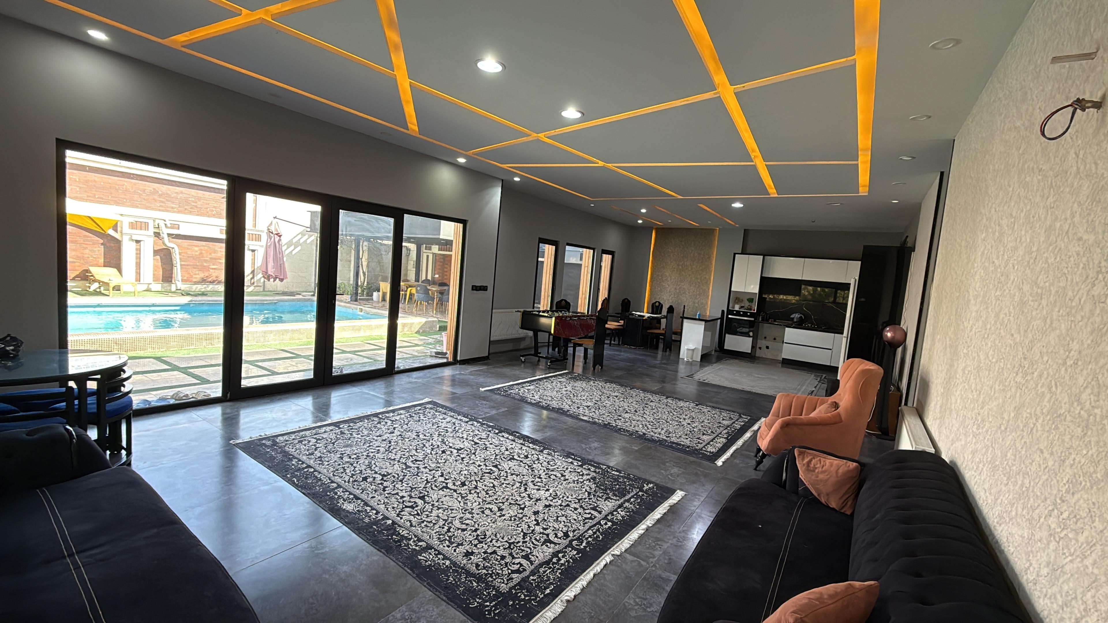 باغ ویلا مدرن و لوکس استخر آبگرم