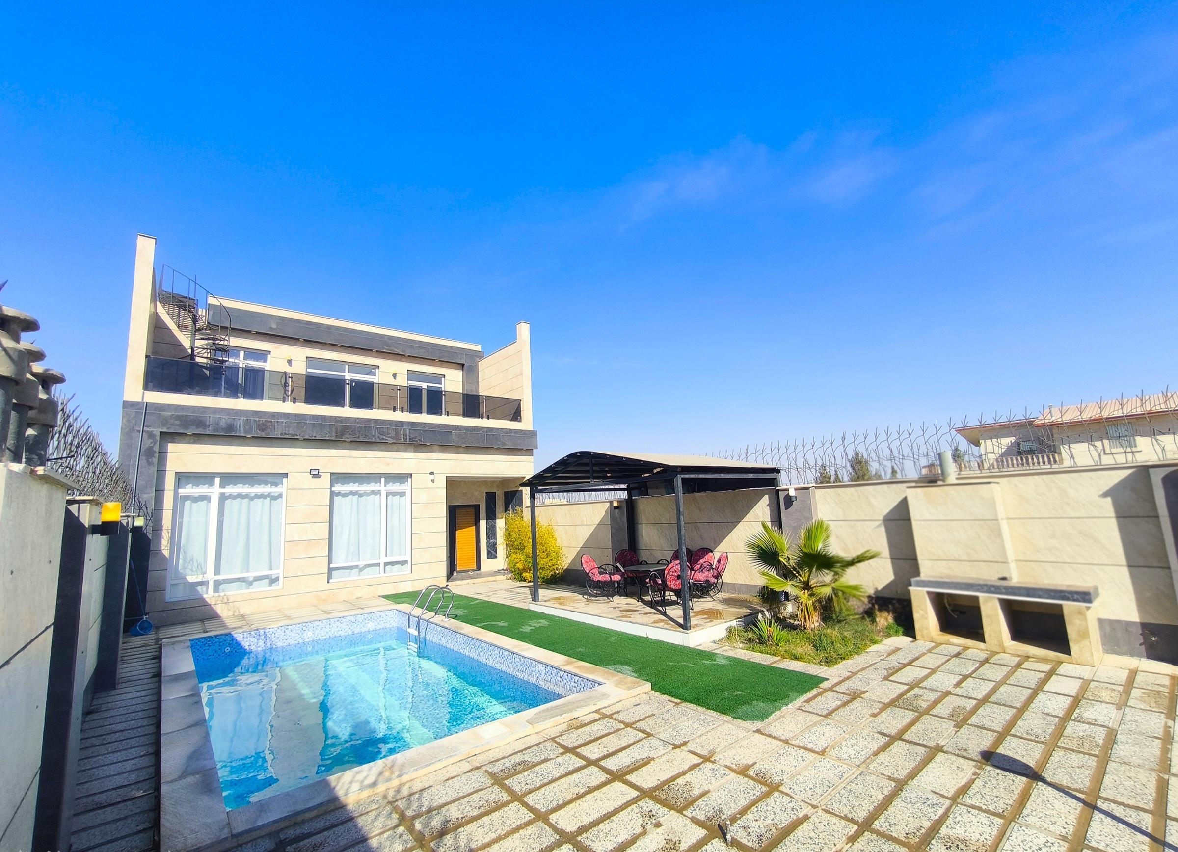 ویلای سه خواب مستر استخر آب گرم زعفرانیه ۲