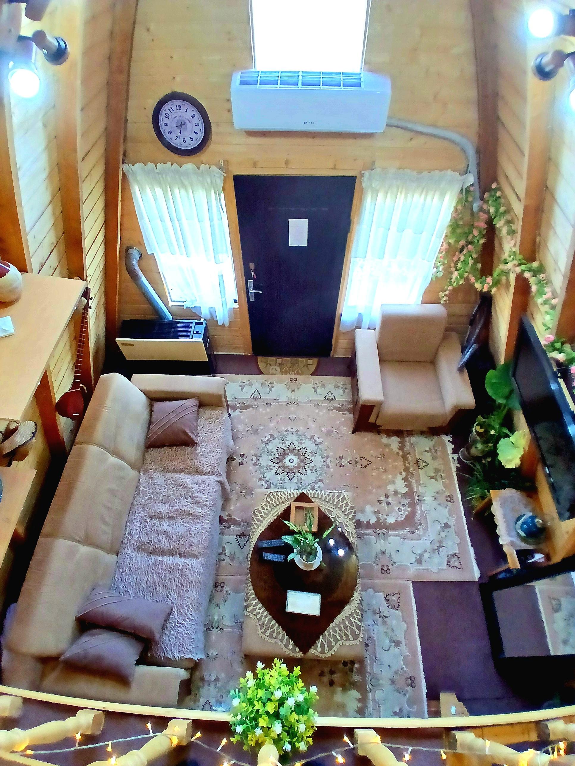 کلبه سوئیسی تک خواب تیماس