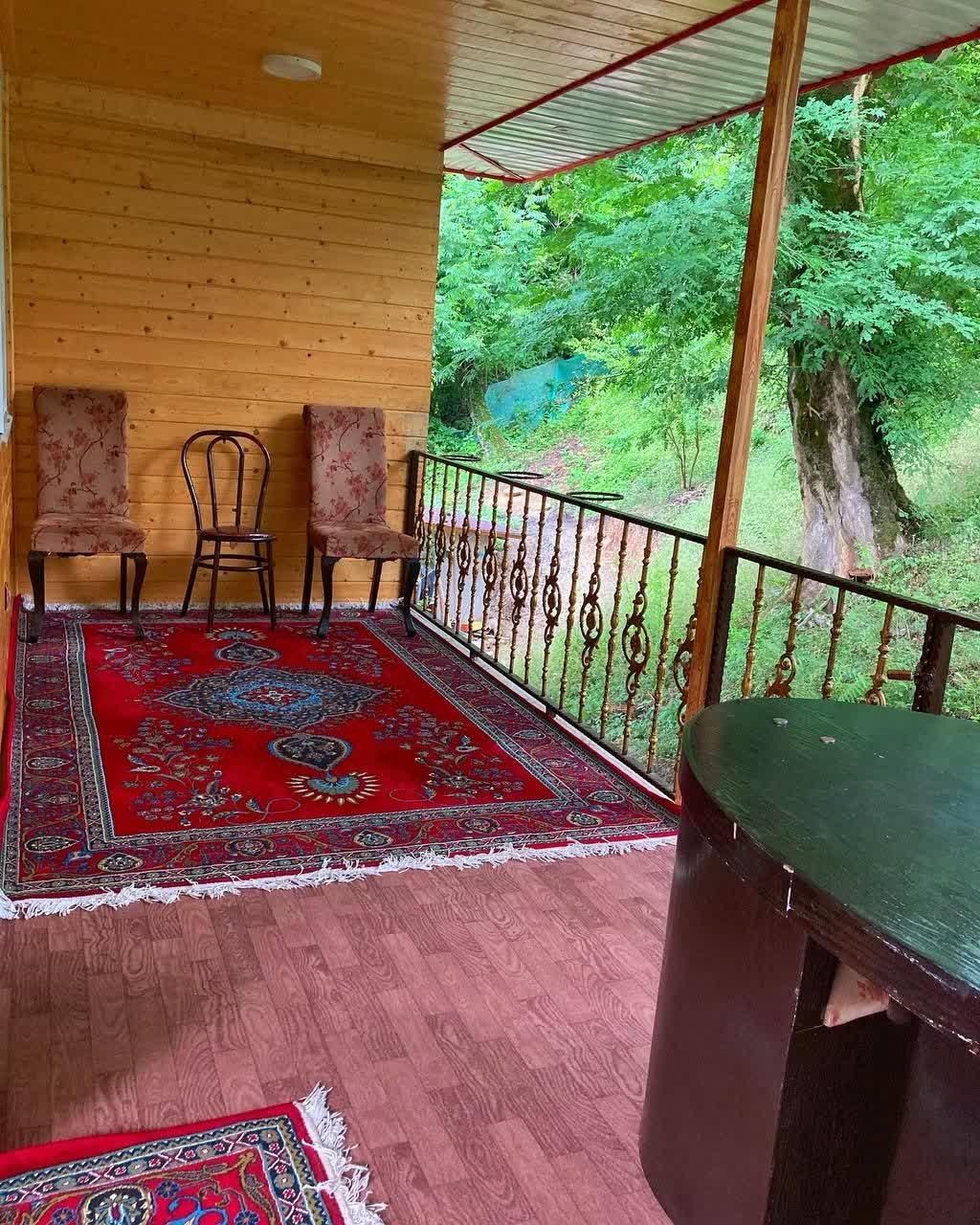 کلبه چوبی دوبلکس میلاد