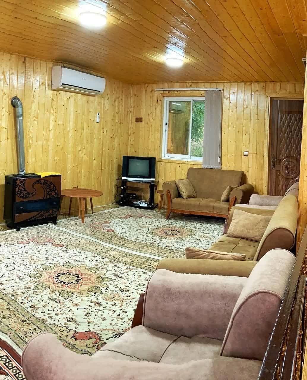 کلبه چوبی دوبلکس میلاد