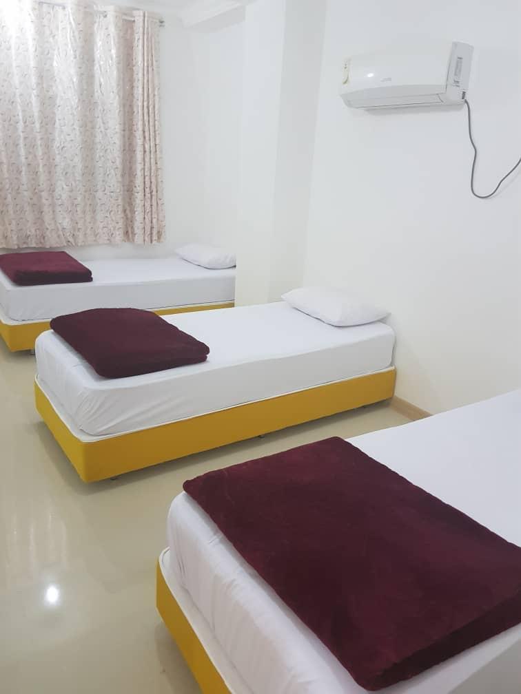 اجاره آپارتمان مبله در قشم - مجتمع سام VIP سه خوابه ویودریا