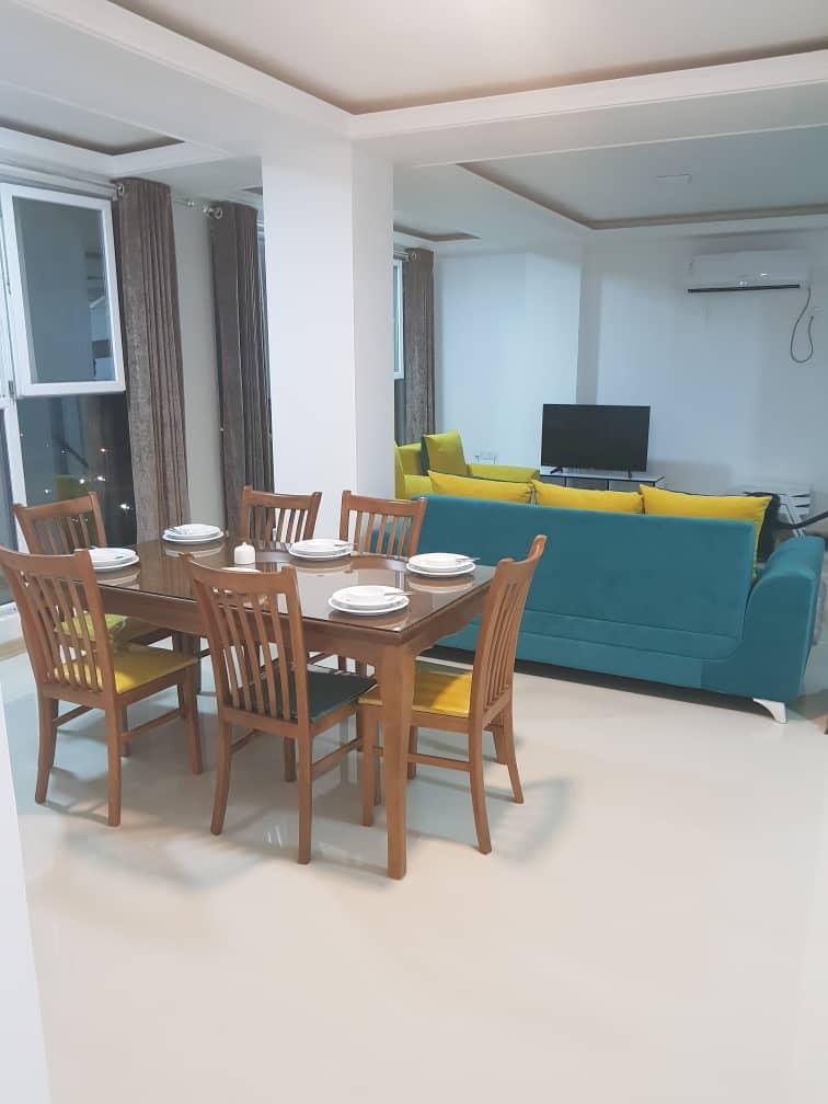 اجاره آپارتمان مبله در قشم - مجتمع سام VIP سه خوابه ویودریا