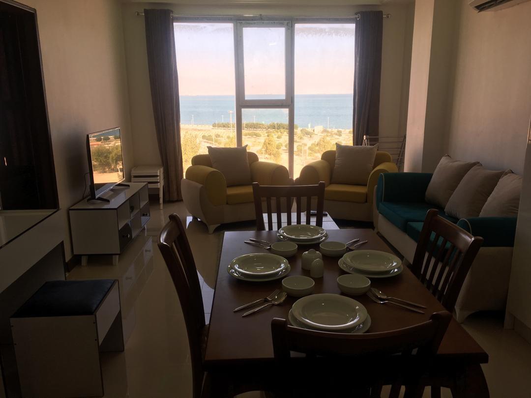 اجاره آپارتمان در قشم - مجتمع سامVIPدوخواب ویودریا