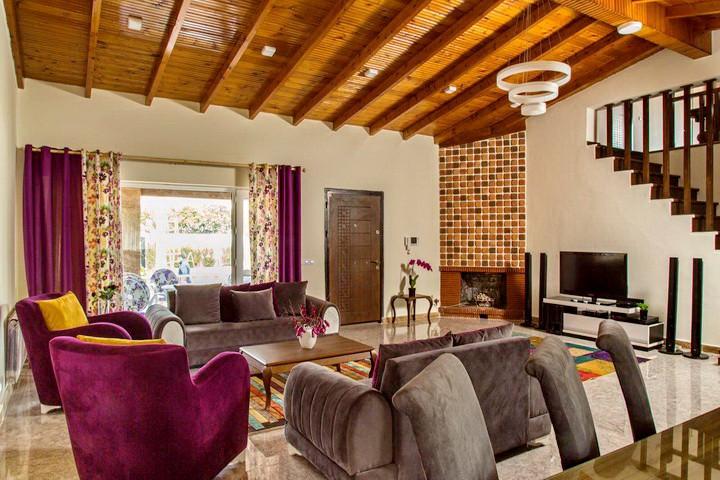 ویلای ۴ خوابه ۲ استخره Vip داخل شهرک