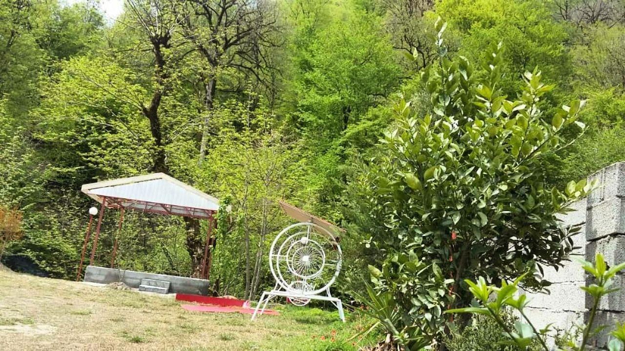 ویلا جنگلی دوبلکس با آلاچیق مسقف بر رودخانه اسالم