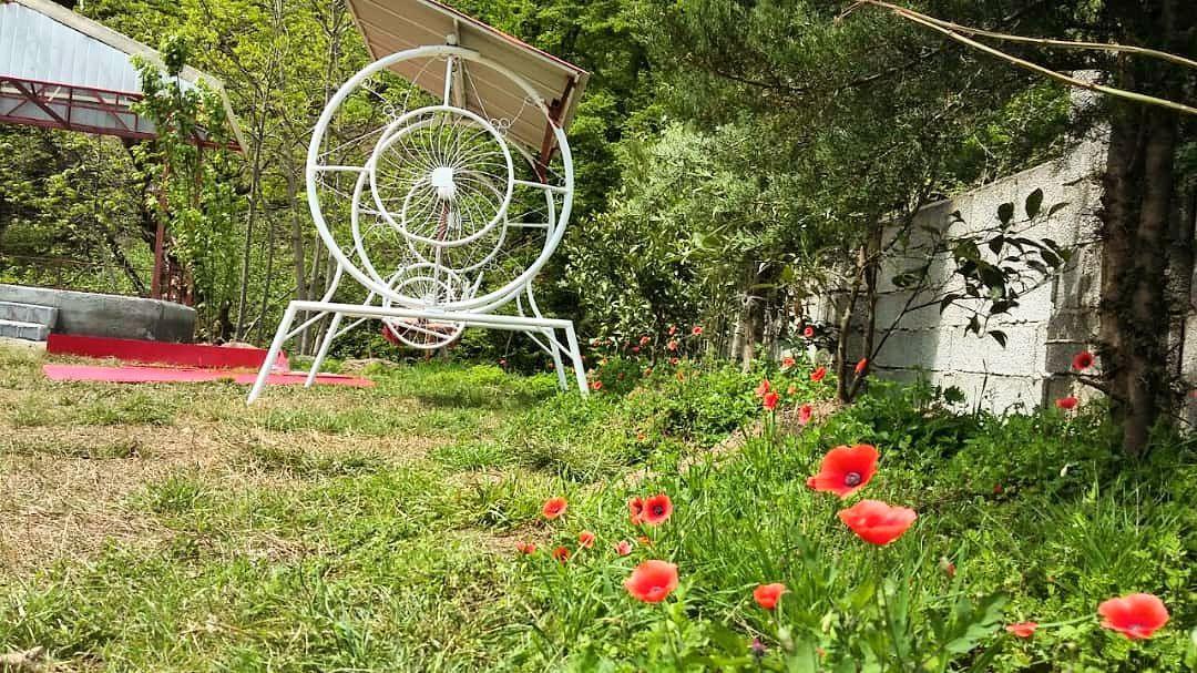 ویلا جنگلی دوبلکس با آلاچیق مسقف بر رودخانه اسالم