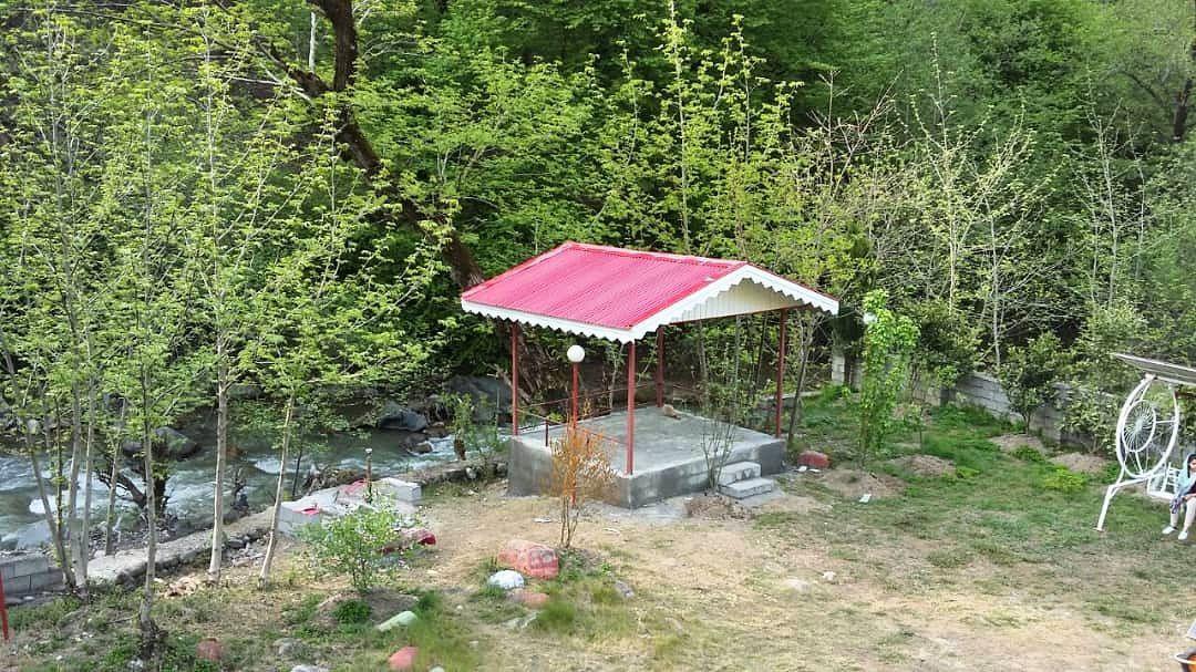 ویلا جنگلی دوبلکس با آلاچیق مسقف بر رودخانه اسالم