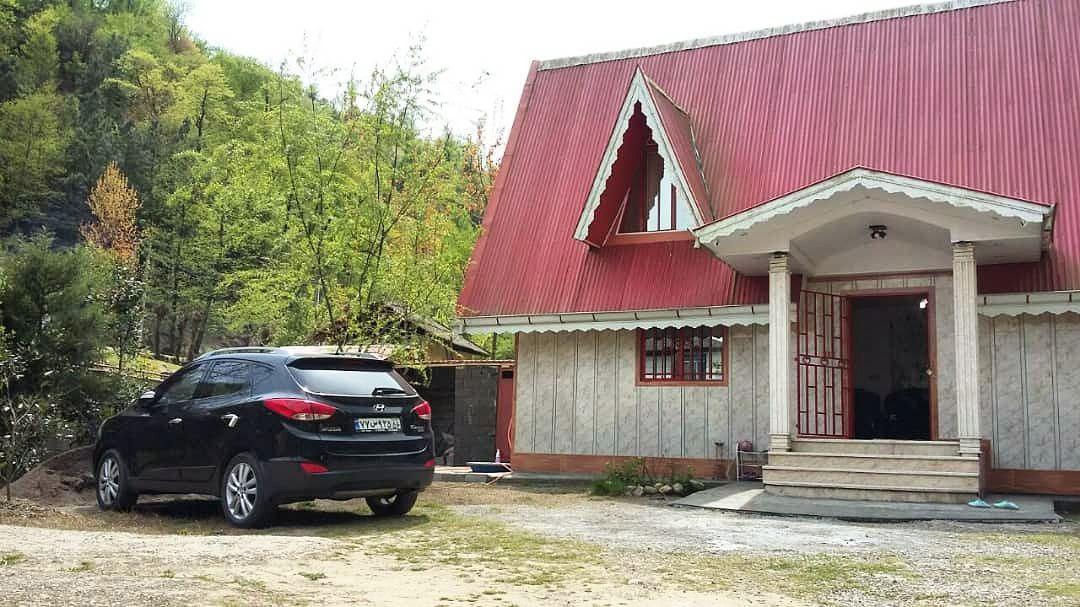 ویلا جنگلی دوبلکس با آلاچیق مسقف بر رودخانه اسالم