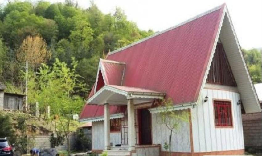 ویلا جنگلی دوبلکس با آلاچیق مسقف بر رودخانه اسالم