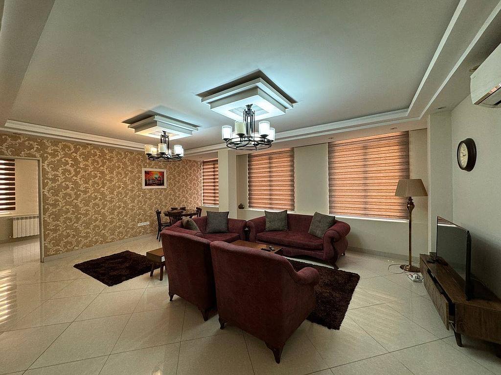 رزرو آپارتمان مبله دو خوابه در پاسداران 120 متری