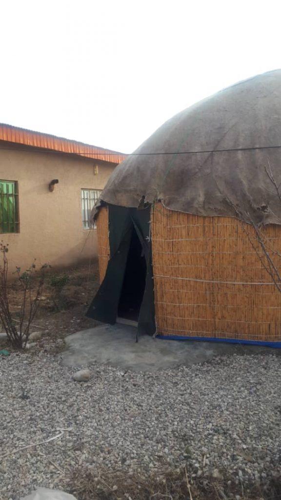 اقامتگاه سنتی ایل تام در کلاله