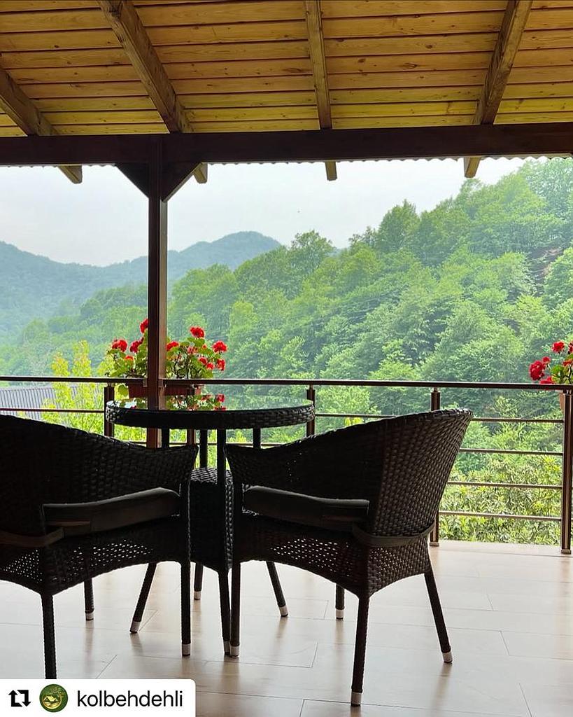 رزرو کلبه جنگلی دهلی جکوزی دار در رامسر واحد کلاسیک