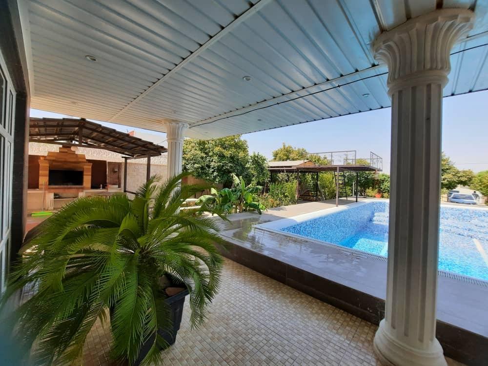 ویلا ابریشمی سه خوابه استخردار در دزفول