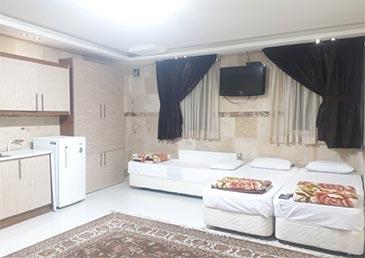 آپارتمان دوخوابه نوساز نزدیک حرم