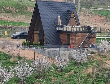 کلبه سوئیسی با جکوزی در خرم آباد