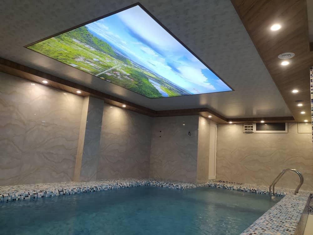 کلبه سوئیسی استخردار لوکس دراسالم