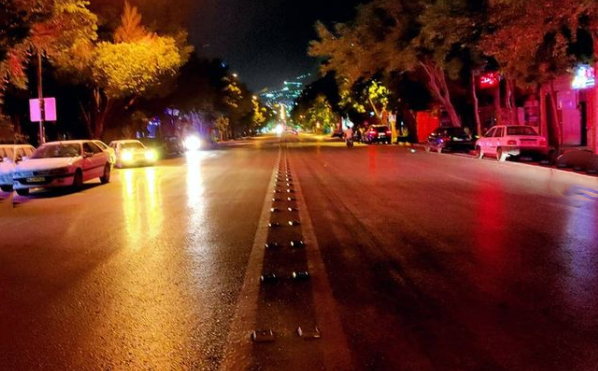 شبگردی در اصفهان با ماشین