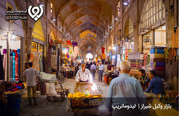 بازار وکیل بازاری با معماری اصیل ایرانی