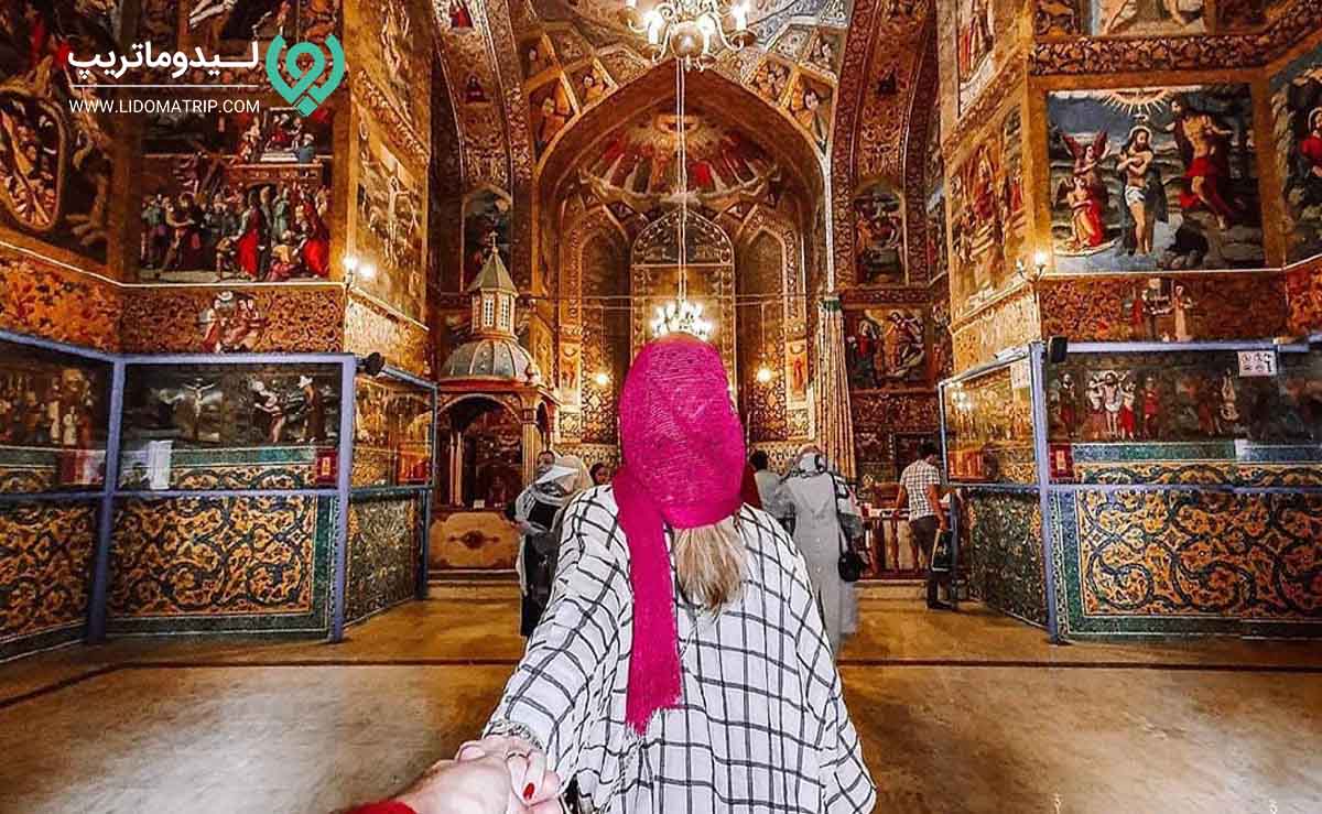 کلیسای تاریخی وانک اصفهان کجاست؟