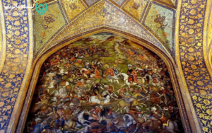 نقاشی دیواری چهل ستون اصفهان